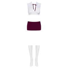 / Obsessive Student - schoolgirl costume set (5 pieces)