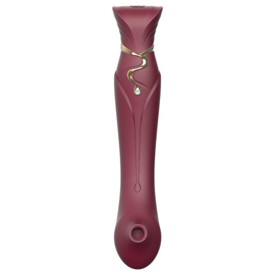 ZALO Queen - Pulse Wave G-spot and Clitoral Vibrator (Red)