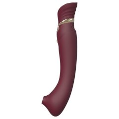 ZALO Queen - Pulse Wave G-spot and Clitoral Vibrator (Red)