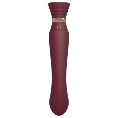 ZALO Queen - Pulse Wave G-spot and Clitoral Vibrator (Red)