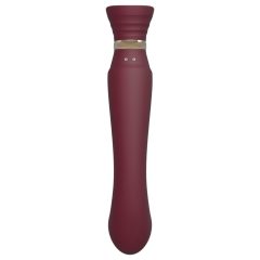 ZALO Queen - Pulse Wave G-Spot and Clitoral Vibrator (Red)