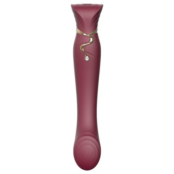 ZALO Queen - Pulse Wave G-Spot and Clitoral Vibrator (Red)