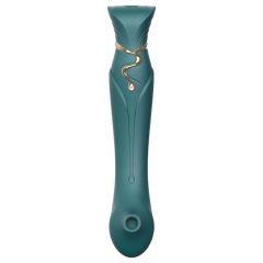   ZALO Queen - G-spot and Clitoral Vibrator with Pulse Wave (Green)