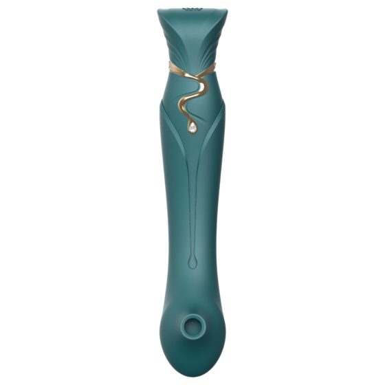 ZALO Queen - G-spot and Clitoral Vibrator with Pulse Wave (Green)