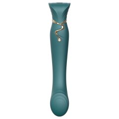   ZALO Queen - G-spot and Clitoral Vibrator with Pulse Wave (Green)