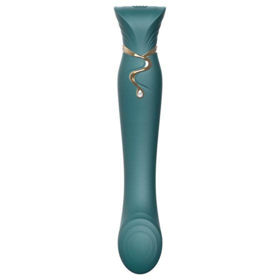 ZALO Queen - G-spot and Clitoral Vibrator with Pulse Wave (Green)