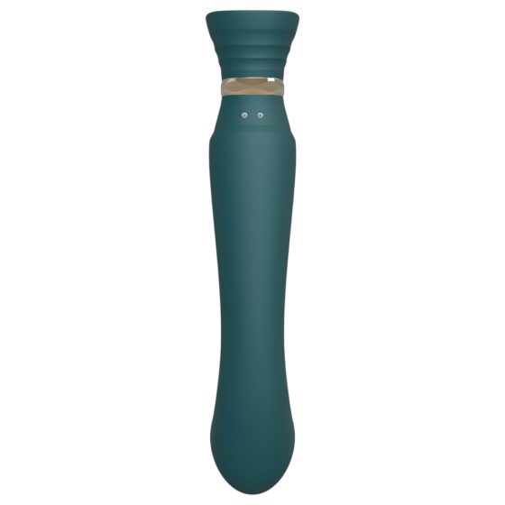 ZALO Queen - G-spot and Clitoral Vibrator with Pulse Wave (Green)