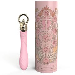   ZALO Courage Warming - Rechargeable, Luxury G-Spot Vibrator (Pink)