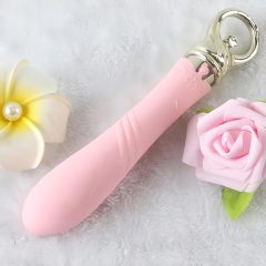   ZALO Courage Warming - Rechargeable, Luxury G-Spot Vibrator (Pink)