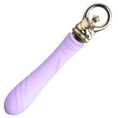   ZALO Courage Heating - Rechargeable Luxury G-Spot Vibrator (Purple)