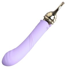   ZALO Courage Heating - Rechargeable Luxury G-Spot Vibrator (Purple)