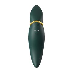   ZALO Hero - Rechargeable, Waterproof Clitoral Vibrator (Green)