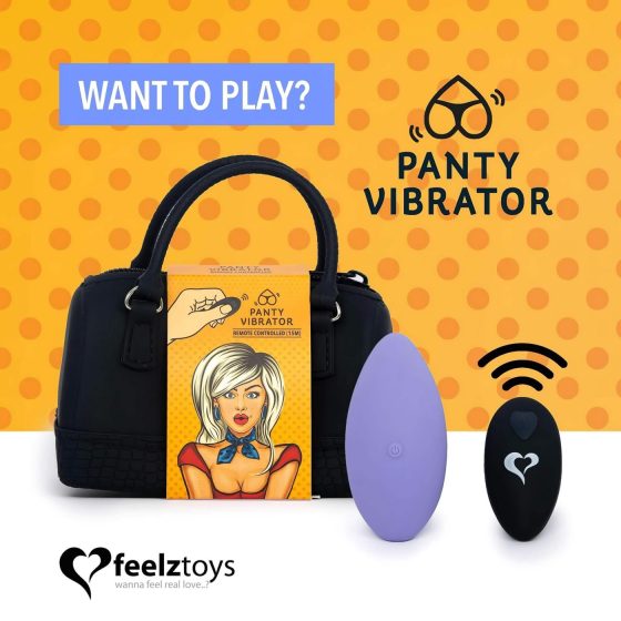 FEELZTOYS Wireless Rechargeable Clitoral Vibrator (Purple)