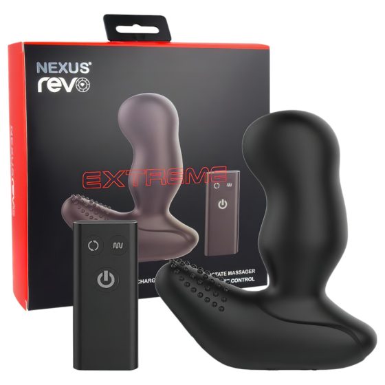 Nexus Revo Extreme - Remote-Control Rotating Prostate Vibrator (Black)