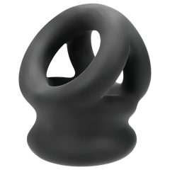 OXBALLS Tri-Squeeze - penis ring (black)