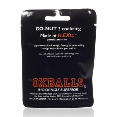 / OXBALLS Donut 2 - extra strong penis ring (black)