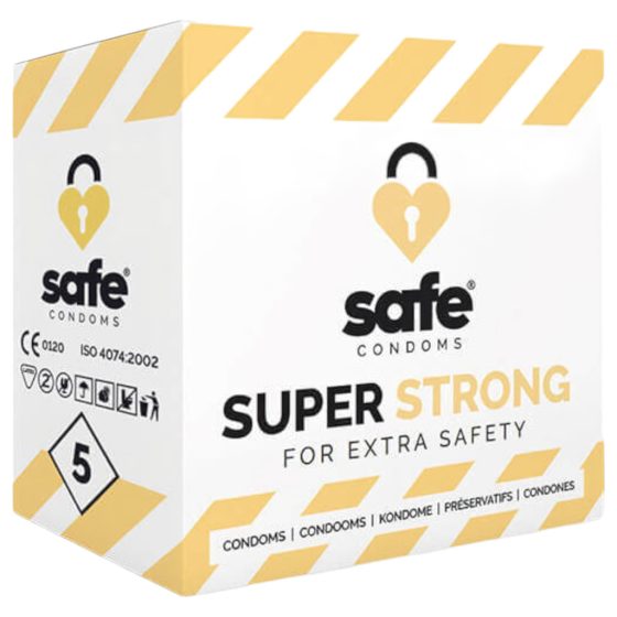 SAFE Super Strong - Extra Strong Condoms (5pcs)