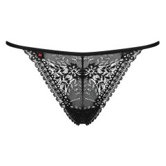 Obsessive Intensa - Strappy Lace Thong (Black)