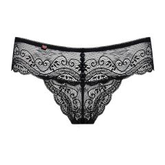 Obsessive Miamor - Gemstone Women's Lace Thong (Black)