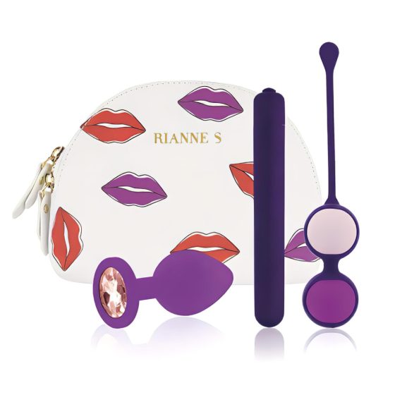 / Rianne Essentials First - Purple Vibrator Set (3-Piece)