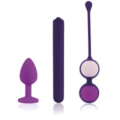 / Rianne Essentials First - Purple Vibrator Set (3-Piece)