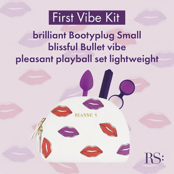 / Rianne Essentials First - Purple Vibrator Set (3-Piece)