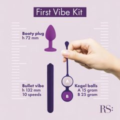 / Rianne Essentials First - Purple Vibrator Set (3-Piece)