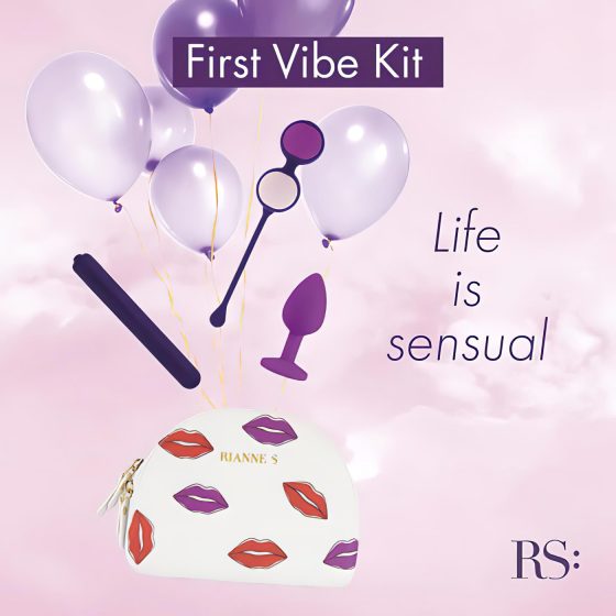 / Rianne Essentials First - Purple Vibrator Set (3-Piece)