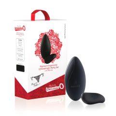   Screaming Panty - Wireless Rechargeable Clitoral Vibrator (Black)