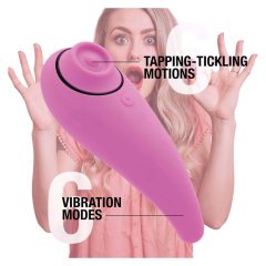   FEELZTOYS Femmegasm - Rechargeable 2in1 Clitoral Vibrator (Pink)