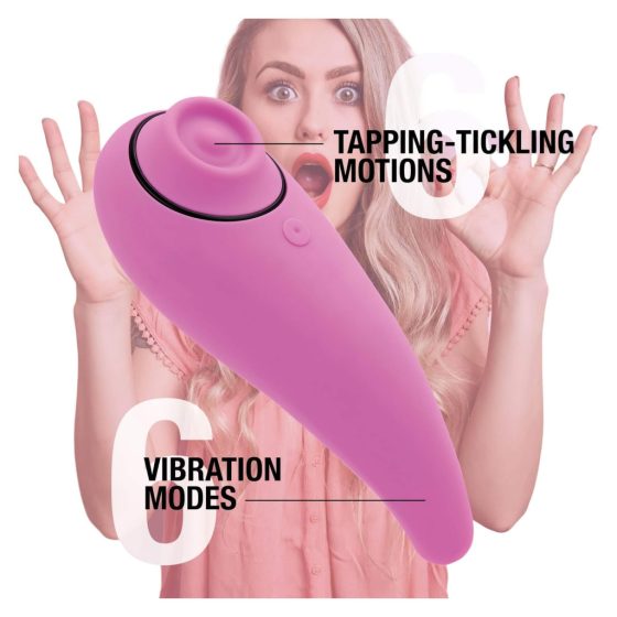 FEELZTOYS Femmegasm - Rechargeable 2in1 Clitoral Vibrator (Pink)