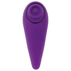   FEELZTOYS Femmegasm - Rechargeable 2in1 Clitoral Vibrator (Purple)