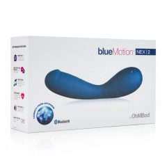   OHMIBOD Bluemotion Nex 2 - smart, rechargeable G-spot vibrator (blue)