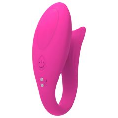   Aixiasia Ariel - Rechargeable, Radio-Controlled Couples' Vibrator (Pink)