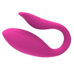   Aixiasia Ariel - Rechargeable, Radio-Controlled Couples' Vibrator (Pink)