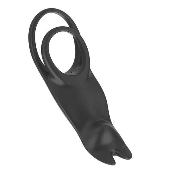 Aixiasia Hoody B - Battery-Powered, Radio Penis Ring (Black)