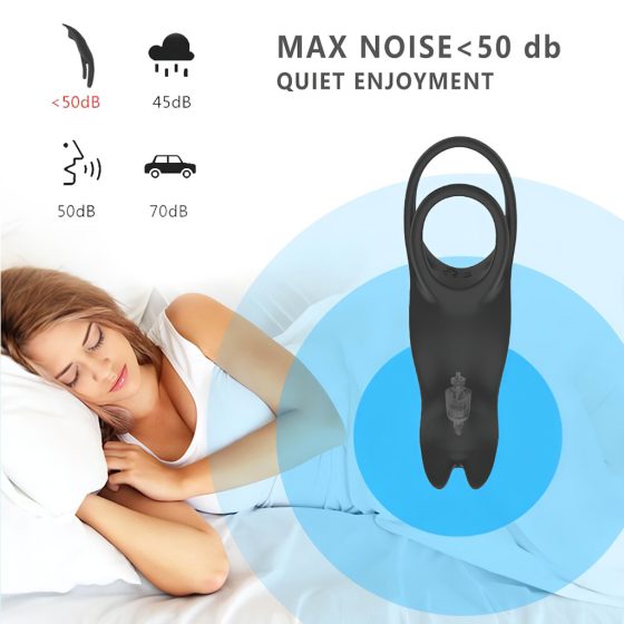 Aixiasia Hoody B - Rechargeable, Wireless Penis Ring (Black)