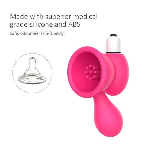 Aixiasia Bobo - Breast Suction Vibrator (Pink)