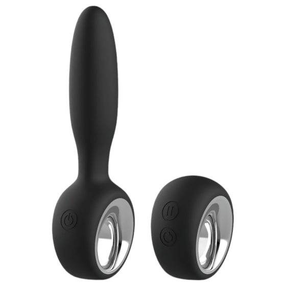 Aixiasia Dylon-Remote - rechargeable, remote-controlled anal vibrator (black)