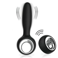   Aixiasia Dylon-Remote - rechargeable, remote-controlled anal vibrator (black)