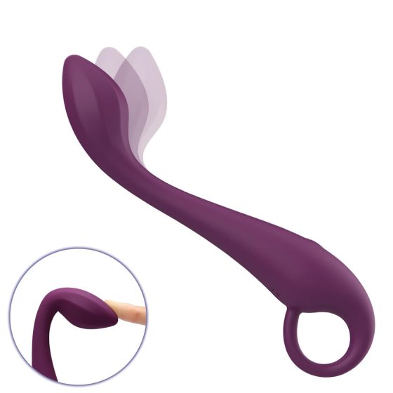 Aixiasia Lotty - Rechargeable, Waterproof G-spot Vibrator (Purple)