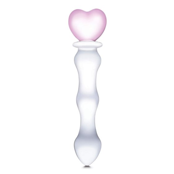 GLAS - Heart Glass Dildo (Transparent)