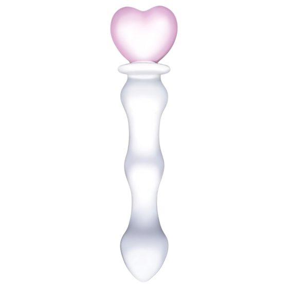 GLAS - Heart Glass Dildo (Transparent)