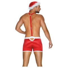 Obsessive Mr Claus - Santa Costume Set (2-Piece) - Red