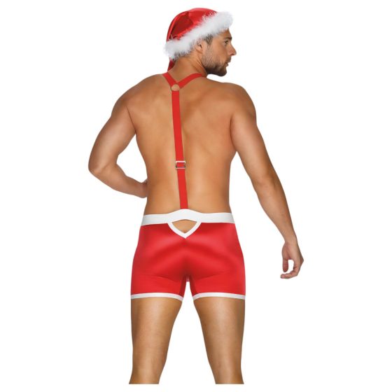 / Obsessive Mr Claus - Santa Costume Set (2-Piece) - Red