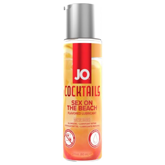 System JO Cocktails - Water-Based Lubricant - Sex on the Beach (60ml)