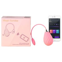   Magic Motion Sundae - Smart Rechargeable Vibrating Egg (Pink)