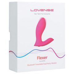 LOVENSE Flexer Panty - Rechargeable 2-in-1 Vibrator (Pink)