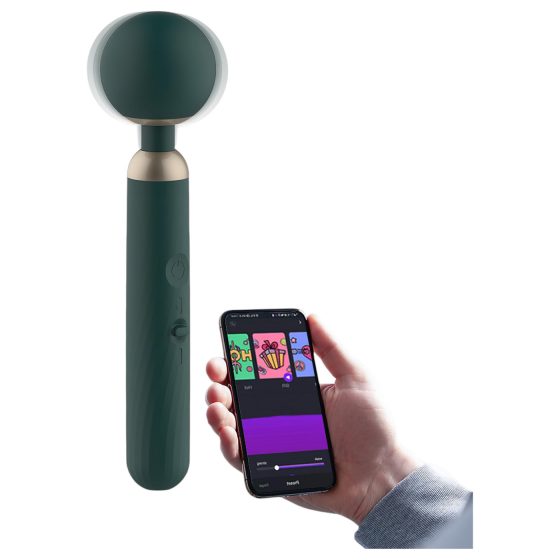 Magic Motion - Zenith App Controlled Cordless Smart Wand (Green)