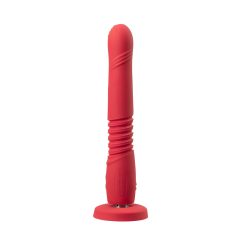   LOVENSE Gravity - Rechargeable, Stand-Alone Thrusting Vibrator (Red)